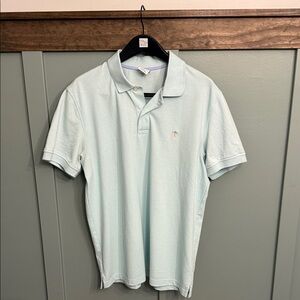 Brooks Brothers Men's Light Green Polo Shirt XL